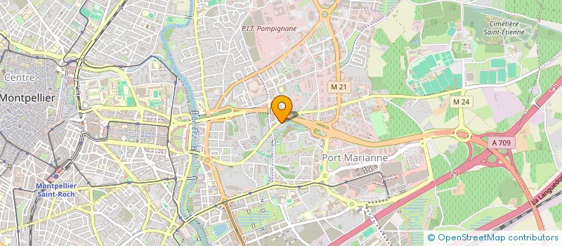 localisation de l'entreprise ASS POUR LA PROMOTION DE LA MUSIQUE DU CHANT DE LA DANSE ET DE LA COMEDIE à MONTPELLIER
