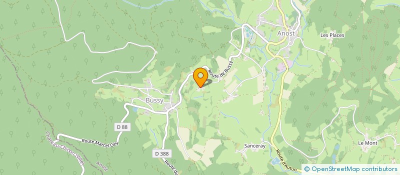 localisation de l'entreprise ASS POUR LA PROMOTION DE LA RANDONNEE  ANOST