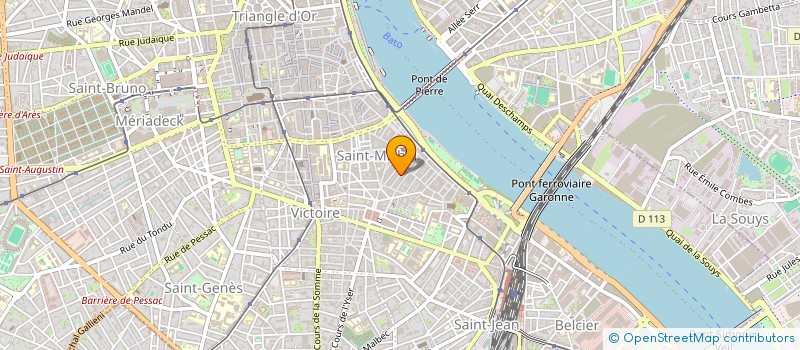 localisation de l'entreprise ASS POUR LA PROMOTION DES MORINGACEES  BORDEAUX