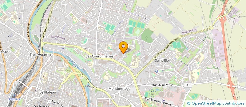 localisation de l'entreprise ASS POUR LA PROMOTION DES PLANEURS ULTRA LEGERS A MOTORISATION AUXILIAIRE à POITIERS