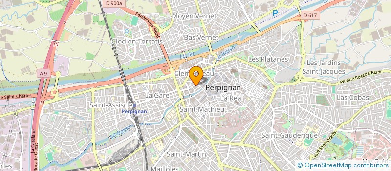 localisation de l'entreprise ASS  POUR LA PROMOTION DES VINS DOUX NAT  PERPIGNAN