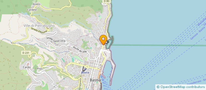 localisation de l'entreprise ASS POUR LA PROMOTION DU CAP CORSE à VILLE-DI-PIETRABUGNO