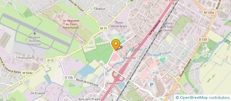 localisation de l'entreprise ASS POUR LA PROMOTION DU CIRCUIT DE CANDIE à TOULOUSE