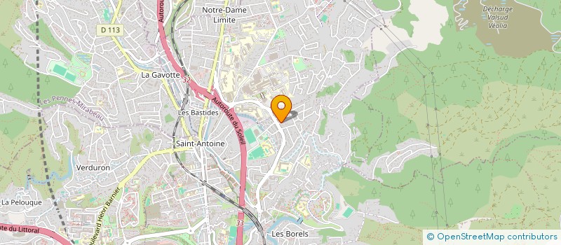 localisation de l'entreprise ASS POUR LA PROMOTION DU SPORT ET DE LA CULTURE à MARSEILLE