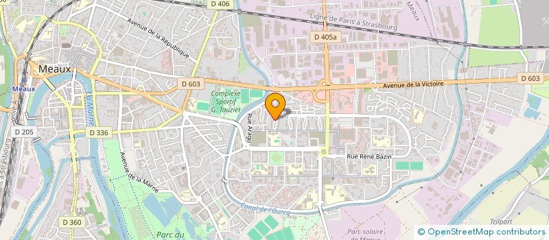 localisation de l'entreprise ASS POUR LA PROMOTION DU TOURISME LOISIR à MEAUX