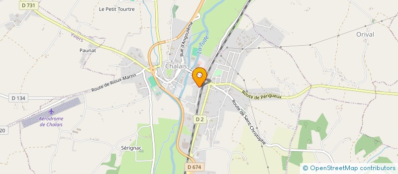 localisation de l'entreprise ASS POUR LA PROMOTION DU VEAU DE CHALAIS à CHALAIS