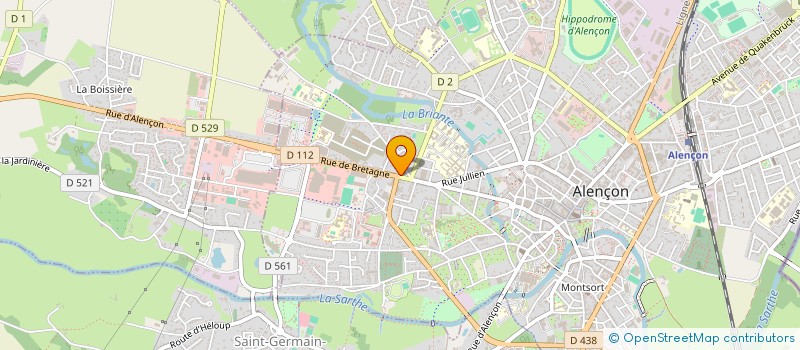 localisation de l'entreprise ASS POUR LA PROMOTION ET LE DEVELOPPEMENT DE L'HABITAT à ALENCON