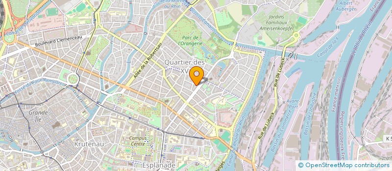 localisation de l'entreprise ASS POUR LA REALISATION D'UNE CONFERENCE INTERNATIONALE SUR LES POXVIRUS, ASFARVIRUS ET IRIDOVIRUS A STRASBOURG EN 2016 à STRASBOURG