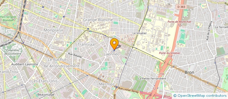 localisation de l'entreprise ASS POUR LA RECHERCHE DERMATOL à LYON