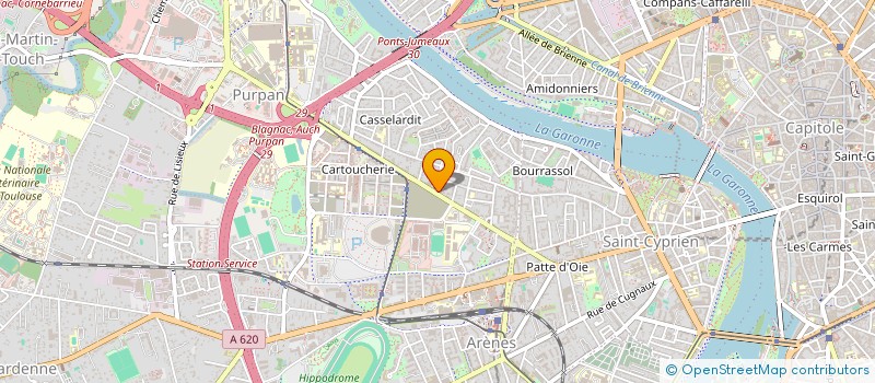 localisation de l'entreprise ASS POUR LA RENAISSANCE DE TOULOUSE S O à TOULOUSE