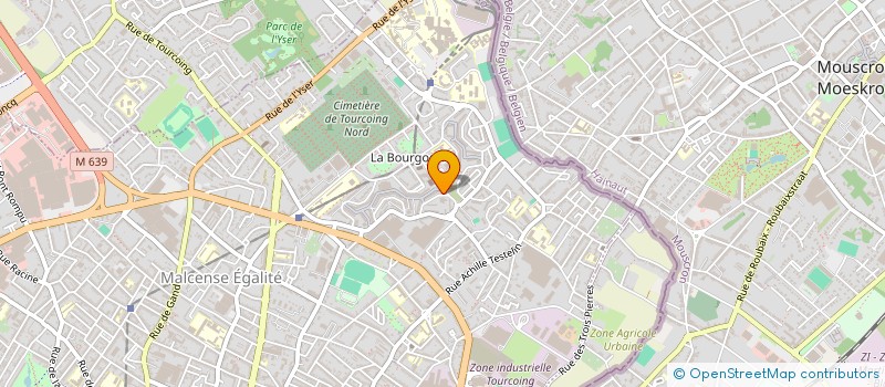 localisation de l'entreprise ASS POUR LA REVITALISATION DES QUARTIERS à TOURCOING