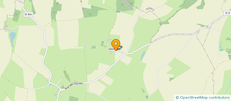 localisation de l'entreprise ASS POUR LA SAUVEGARDE DU PATRIMOINE DE L'AUXOIS  VIC-DE-CHASSENAY