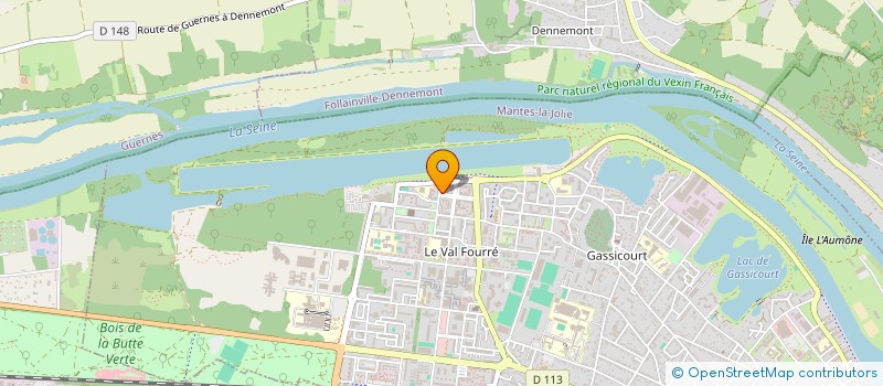 localisation de l'entreprise ASS POUR LA SECURITE DES PATIENTS  MANTES-LA JOLIE