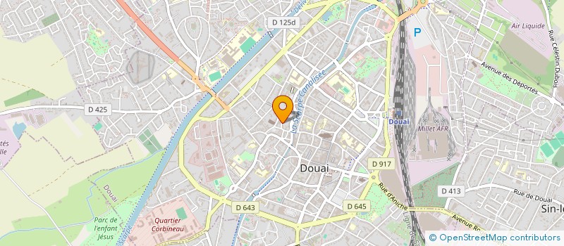localisation de l'entreprise ASS POUR LE BICENTENAIRE DU CODE DE COMMERCE à DOUAI