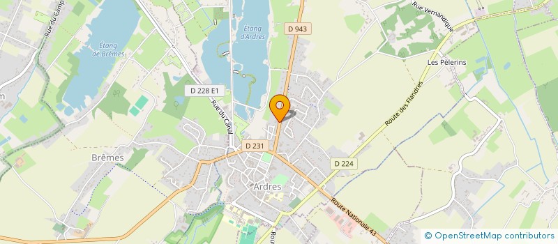 localisation de l'entreprise ASS POUR LE BIEN-ETRE DES RETRAITES à ARDRES