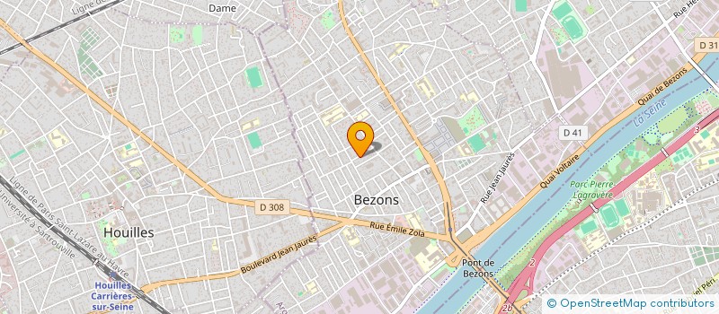 localisation de l'entreprise ASS POUR LE BONSAI -LE PETIT ARBRE- à BEZONS