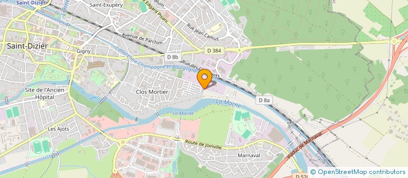 localisation de l'entreprise ASS POUR LE DEVELOP DES JEUNES BRAGARDS à SAINT-DIZIER