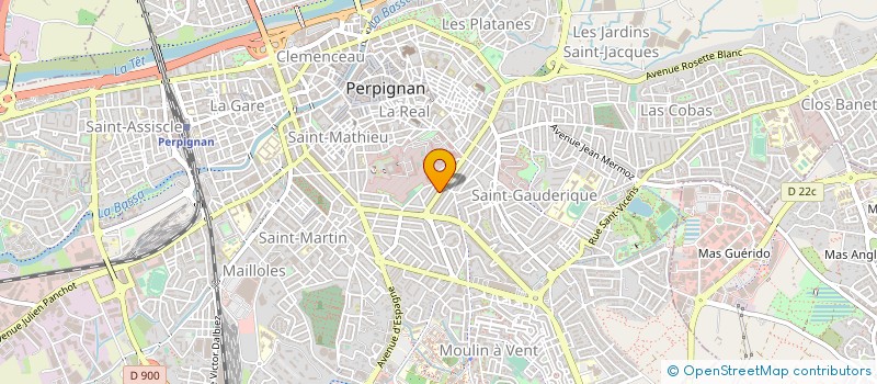 localisation de l'entreprise ASS POUR LE DEVELOPPEMENT DE L EMPLOI à PERPIGNAN