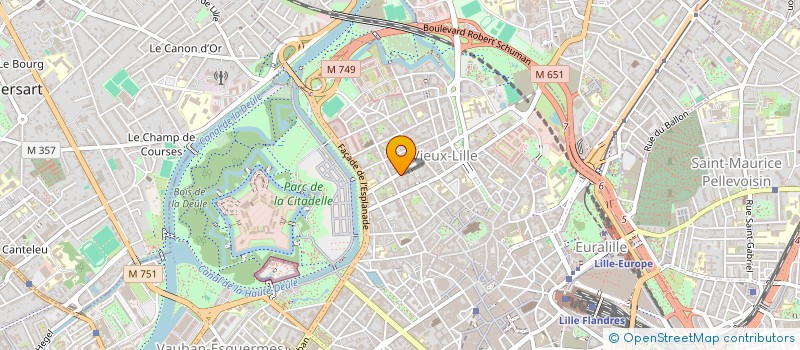 localisation de l'entreprise ASS POUR LE DEVELOPPEMENT DE L'ESCRIME AU CAMEROUN à LILLE