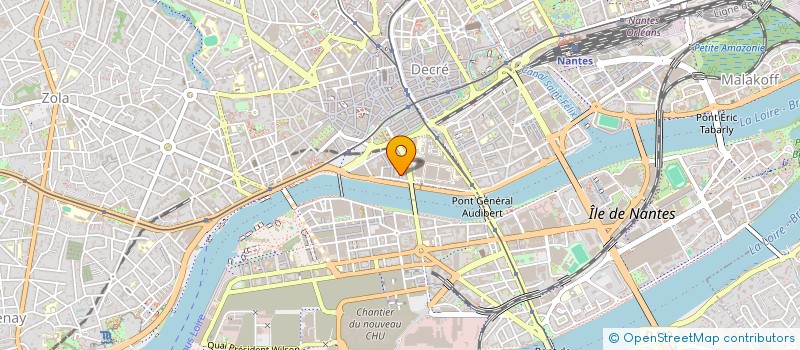 localisation de l'entreprise ASS POUR LE DEVELOPPEMENT DE LA VIE ARTISTIQUE à NANTES