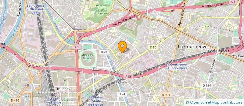 localisation de l'entreprise ASS POUR LE DEVELOPPEMENT DES VILLAGES à SAINT-DENIS