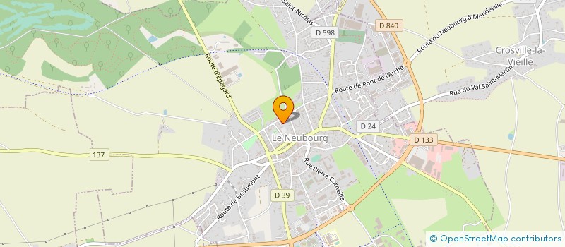 localisation de l'entreprise ASS POUR LE DEVELOPPEMENT INTERIM SOCIAL à LE NEUBOURG