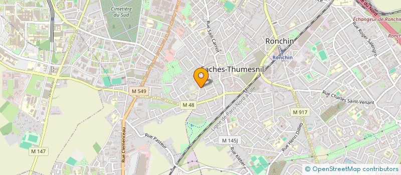 localisation de l'entreprise ASS POUR LE DEVELPT DU SPORT PLEIN AIR à FACHES-THUMESNIL