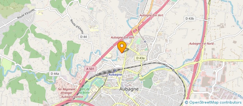 localisation de l'entreprise ASS POUR LE DON DE SANG BENEVOLE DU PAYS D AUBAGNE à AUBAGNE