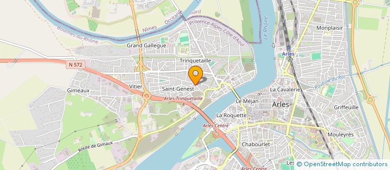 localisation de l'entreprise ASS POUR LE DROIT A L EMPLOI A ARLES à ARLES