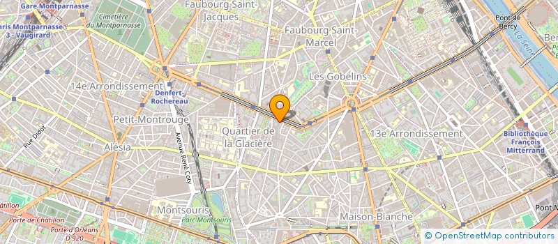 localisation de l'entreprise ASS POUR LE FESTIVAL ARTISTIQUE CHRETIEN  PARIS