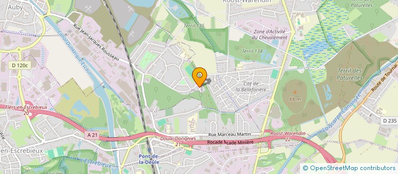 localisation de l'entreprise ASS POUR LE FESTIVAL D ART SACRE A DOUAI  AUBY