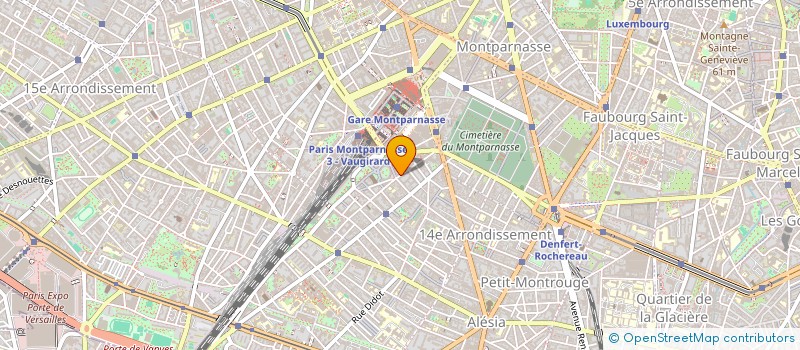 localisation de l'entreprise ASS POUR LE THEATRE MIMOBILE  PARIS