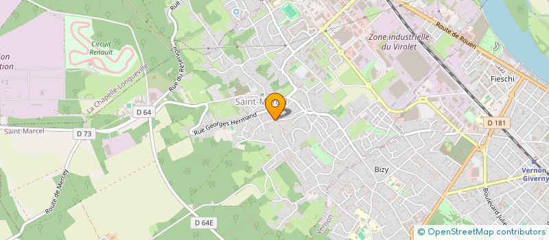 localisation de l'entreprise ASS POUR LES BOUT'CHOU à SAINT-MARCEL