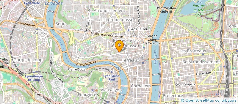 localisation de l'entreprise ASS POUR LES PETITS DE LA MATERNELLE à LYON