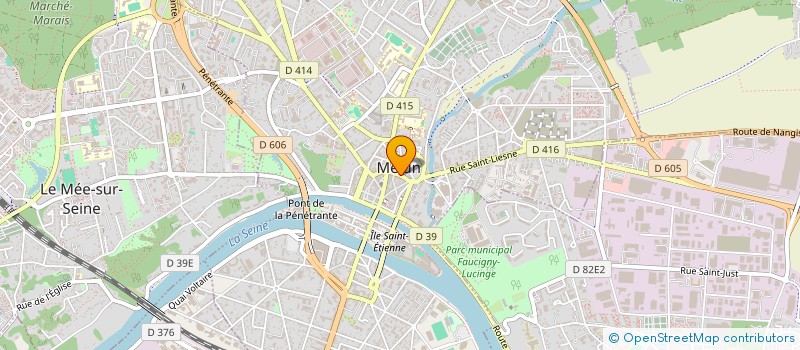 localisation de l'entreprise ASS POUR LES RELATIONS INTERNA DE MELUN à MELUN