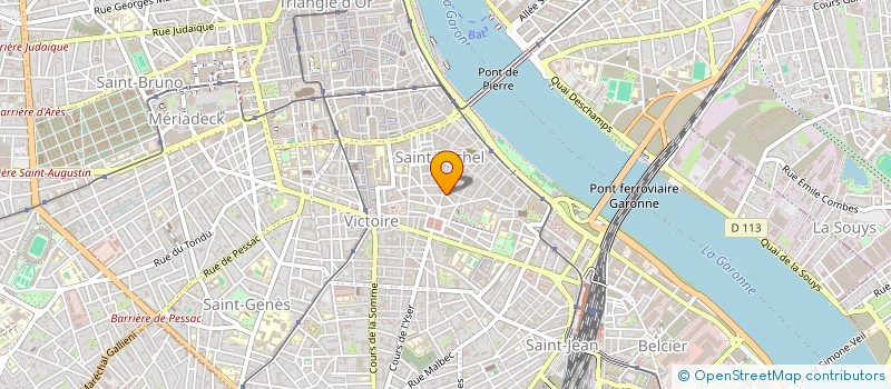 localisation de l'entreprise ASS POUR MUTUELLE DU LOGEMENT DES JEUNES à BORDEAUX