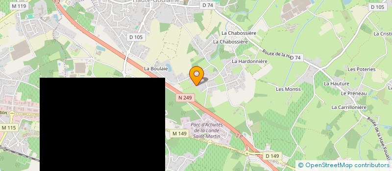 localisation de l'entreprise ASS POUR PERSONNES AGEES EN RESIDENCE à HAUTE-GOULAINE