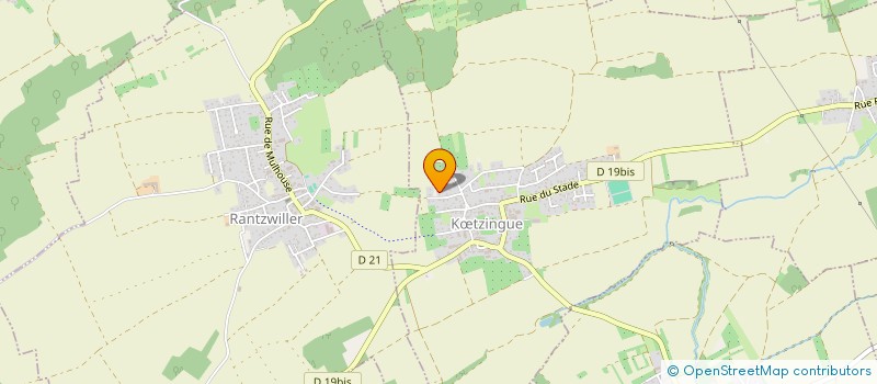 localisation de l'entreprise ASS POUR PRATIQUE ANALYSE EXISTENTIELLE  KTZINGUE