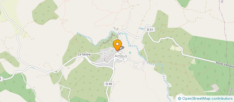 localisation de l'entreprise ASS POUR PRESERVATION PATRIMOINE AMPUS  AMPUS