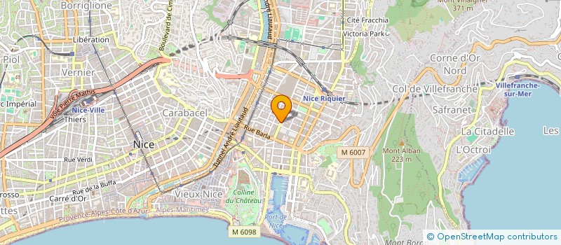 localisation de l'entreprise ASS POUR PROMOTION CULTURE ET TRANSCRIPT à NICE