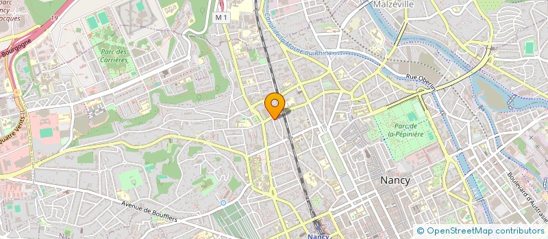 localisation de l'entreprise ASS POUR PROMOTION DE LA CLIMATISATION  NANCY