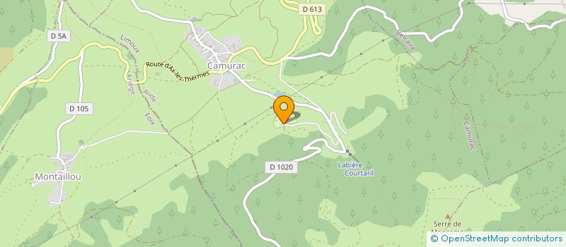 localisation de l'entreprise ASS POUR PROMOTION DE LOISIR EN MONTAGNE à CAMURAC