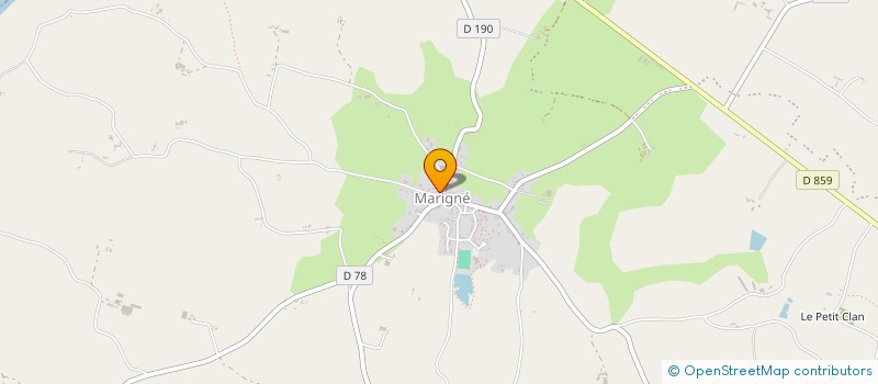 localisation de l'entreprise ASS POUR PROMOTION DES SPORTS ET LOISIRS  LES HAUTS-D'ANJOU