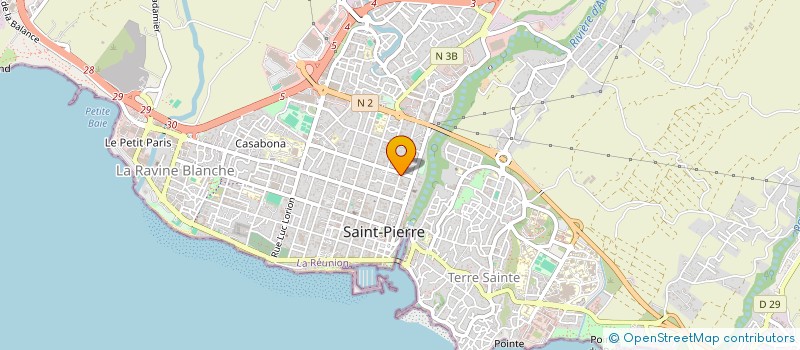 localisation de l'entreprise ASS POUR PROTECTION ACCOMPAG PERSONNE à SAINT-PIERRE