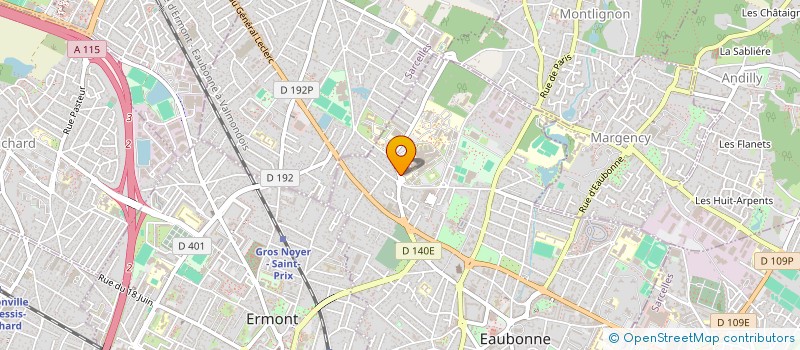 localisation de l'entreprise ASS POUR RENCONTRE AVEC MALADES MENTAUX à EAUBONNE