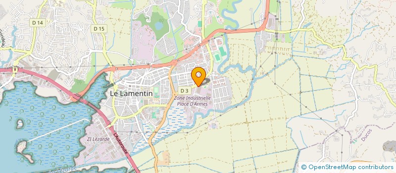 localisation de l'entreprise ASS POUR SAUVEG DU PATRIM MARTINIQUAIS  LE LAMENTIN