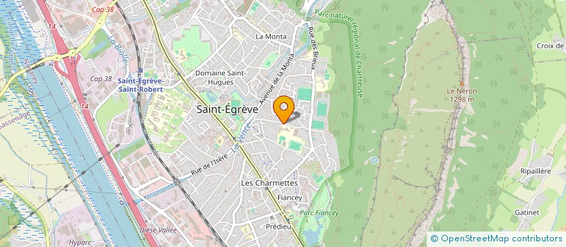 localisation de l'entreprise ASS POUR SOUTIEN SCOLAIRE DES ENFANTS à SAINT-EGREVE