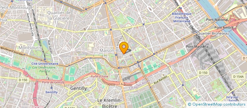 localisation de l'entreprise ASS POUR UNE EXPLOITATION SPATIALE à PARIS