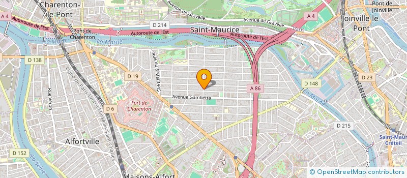 localisation de l'entreprise ASS POUSSE DE BAMBOU à MAISONS-ALFORT