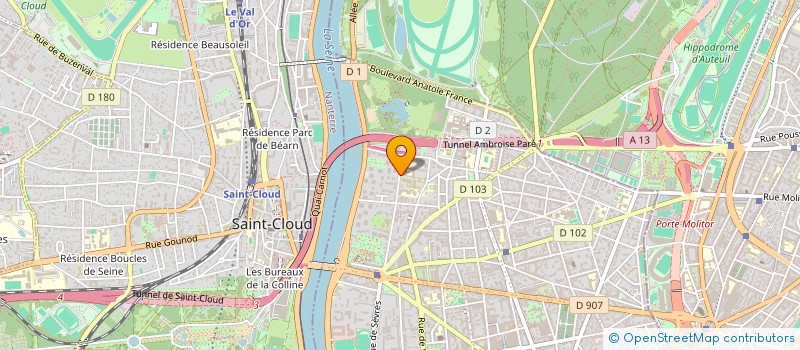localisation de l'entreprise ASS PR ANIMATION PERSONNES AGEES MAISON RETRAITE à BOULOGNE-BILLANCOURT
